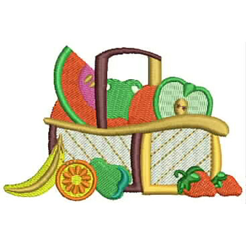 Machine Embroidery Designs - Fruit Baskets(1) - Threadart.com