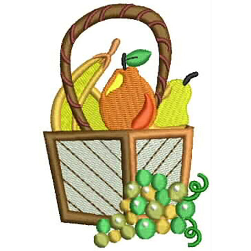 Machine Embroidery Designs - Fruit Baskets(1) - Threadart.com