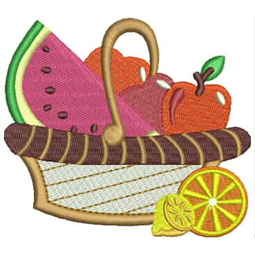 Machine Embroidery Designs - Fruit Baskets(1) - Threadart.com