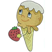 Machine Embroidery Designs - Funny Ice Cream(1) - Threadart.com