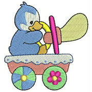 Machine Embroidery Designs - Little Trains(1) - Threadart.com