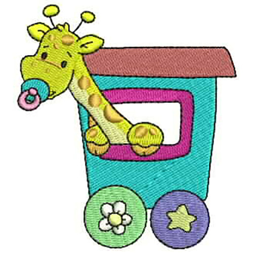 Machine Embroidery Designs - Little Trains(1) - Threadart.com