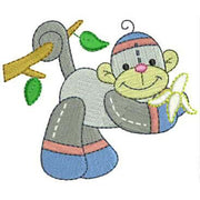 Machine Embroidery Designs - Sock Monkeys(1) - Threadart.com