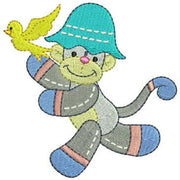 Machine Embroidery Designs - Sock Monkeys(1) - Threadart.com