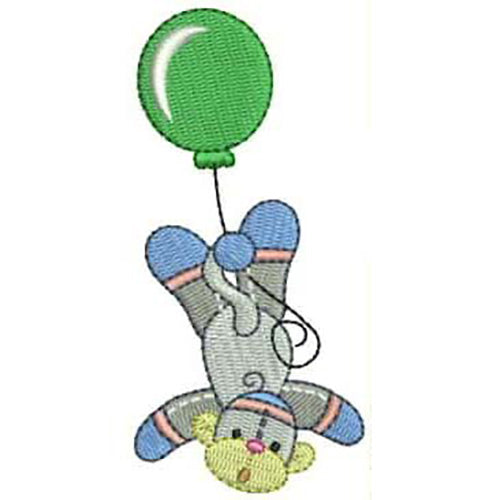 Machine Embroidery Designs - Sock Monkeys(1) - Threadart.com