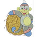 Machine Embroidery Designs - Sock Monkeys(1) - Threadart.com