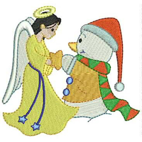 Machine Embroidery Designs - Snowmen(2) - Threadart.com