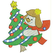 Machine Embroidery Designs - Snowmen(2) - Threadart.com