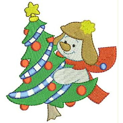 Machine Embroidery Designs - Snowmen(2) - Threadart.com