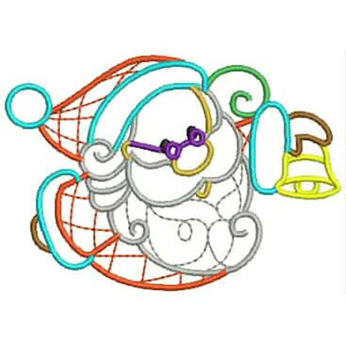 Machine Embroidery Designs - Santa(1) - Threadart.com