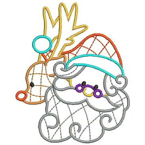 Machine Embroidery Designs - Santa(1) - Threadart.com