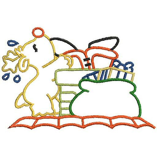 Machine Embroidery Designs - Santa and Rudolph(2) - Threadart.com