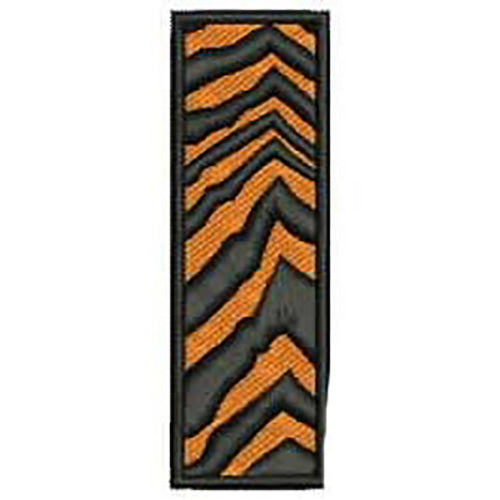 Machine Embroidery Designs - Tiger Alphabet Caps(1) - Threadart.com
