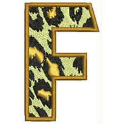 Machine Embroidery Designs - Leopard Alphabet Caps(1) - Threadart.com