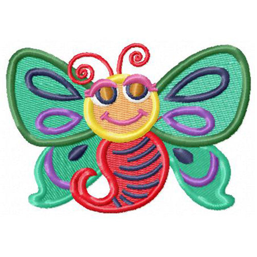Machine Embroidery Designs - Baby Butterflies(1) - Threadart.com