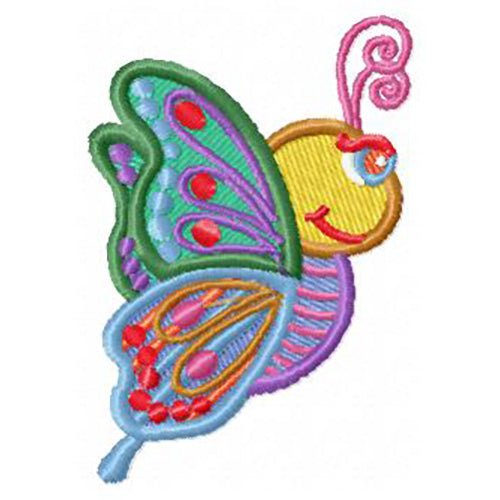 Machine Embroidery Designs - Baby Butterflies(1) - Threadart.com