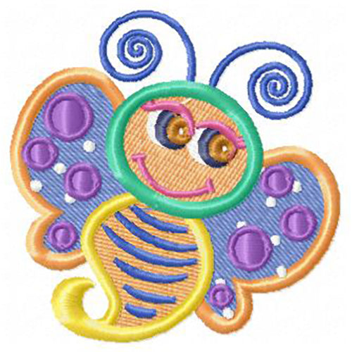 Machine Embroidery Designs - Baby Butterflies(1) - Threadart.com