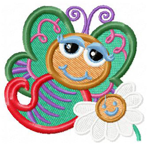 Machine Embroidery Designs - Baby Butterflies(1) - Threadart.com