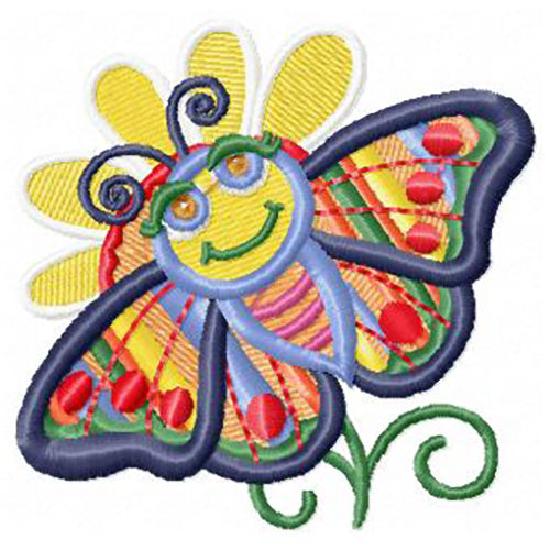 Machine Embroidery Designs - Baby Butterflies(1) - Threadart.com