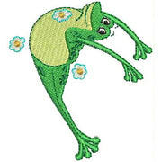 Machine Embroidery Designs - Hoppy Frogs(1) - Threadart.com