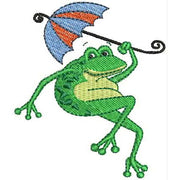 Machine Embroidery Designs - Hoppy Frogs(1) - Threadart.com