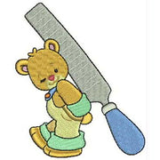 Machine Embroidery Designs - Handy Bears(1) - Threadart.com