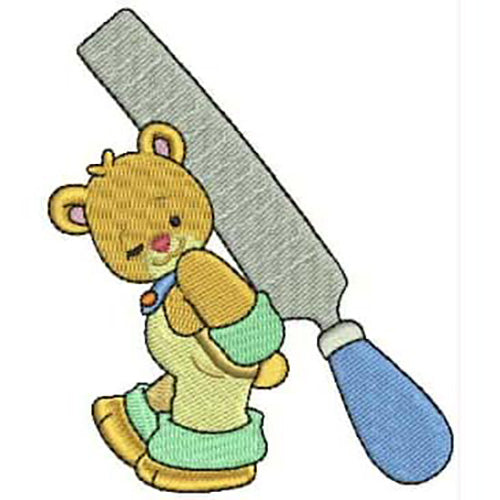 Machine Embroidery Designs - Handy Bears(1) - Threadart.com