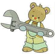 Machine Embroidery Designs - Handy Bears(1) - Threadart.com