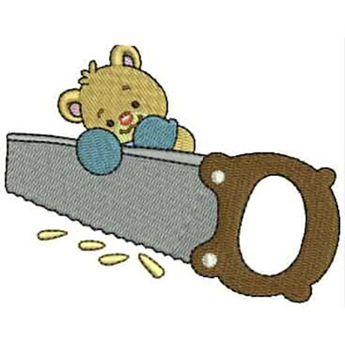 Machine Embroidery Designs - Handy Bears(1) - Threadart.com