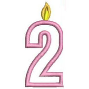 Machine Embroidery Designs - Birthday Numbers(1) - Threadart.com