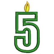 Machine Embroidery Designs - Birthday Numbers(1) - Threadart.com