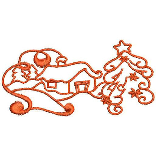 Machine Embroidery Designs - Christmas Landscapes(1) - Threadart.com