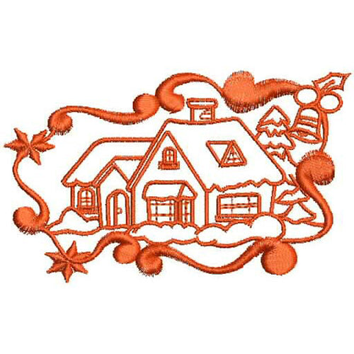 Machine Embroidery Designs - Christmas Landscapes(1) - Threadart.com