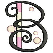 Machine Embroidery Designs - Bubble Alphabet(1) - Threadart.com
