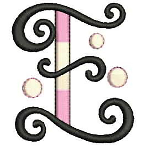 Machine Embroidery Designs - Bubble Alphabet(1) - Threadart.com
