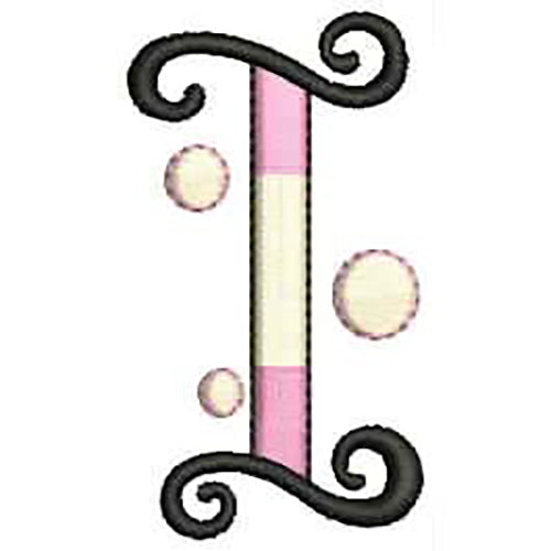 Machine Embroidery Designs - Bubble Alphabet(1) - Threadart.com