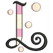 Machine Embroidery Designs - Bubble Alphabet(1) - Threadart.com