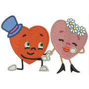 Machine Embroidery Designs - Funny Hearts(1) - Threadart.com