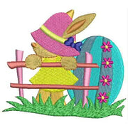 Machine Embroidery Designs - Sunbonnet Bunnies(1) - Threadart.com