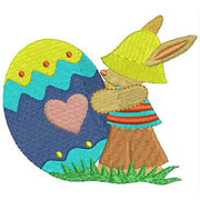 Machine Embroidery Designs - Sunbonnet Bunnies(1) - Threadart.com