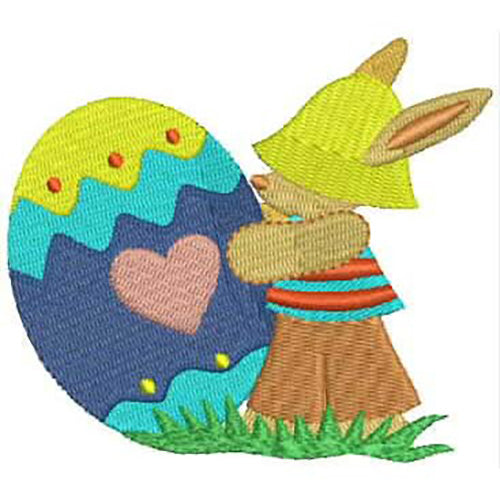 Machine Embroidery Designs - Sunbonnet Bunnies(1) - Threadart.com