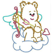 Machine Embroidery Designs - Valentine Bears(1) - Threadart.com
