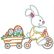 Machine Embroidery Designs - Easter Bunnys(3) - Threadart.com