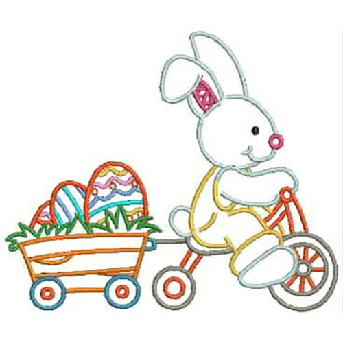 Machine Embroidery Designs - Easter Bunnys(3) - Threadart.com
