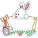 Machine Embroidery Designs - Easter Bunnys(3) - Threadart.com