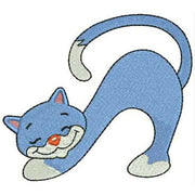 Machine Embroidery Designs - Playful Kitty(1) - Threadart.com
