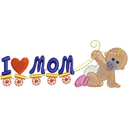 Machine Embroidery Designs - Mom(1) - Threadart.com
