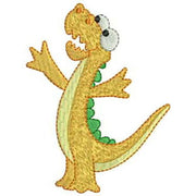 Machine Embroidery Designs - Crazy Dinos(1) - Threadart.com