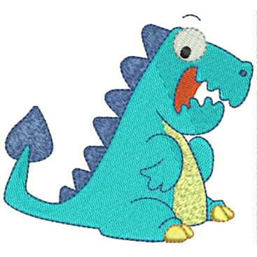Machine Embroidery Designs - Crazy Dinos(1) - Threadart.com