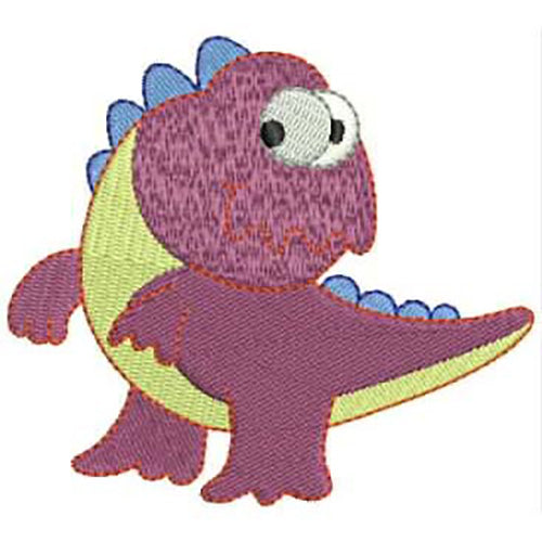 Machine Embroidery Designs - Crazy Dinos(1) - Threadart.com